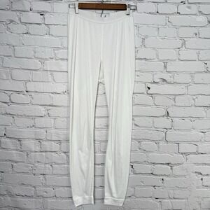 Vintage Patagonia 90s Mens Capilene Base Layer Long John M White USA 1998 44083